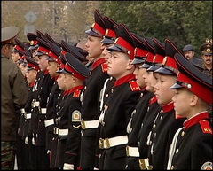 В Прокопьевске состоялся уже 8-ой по счёту выпуск кадетов